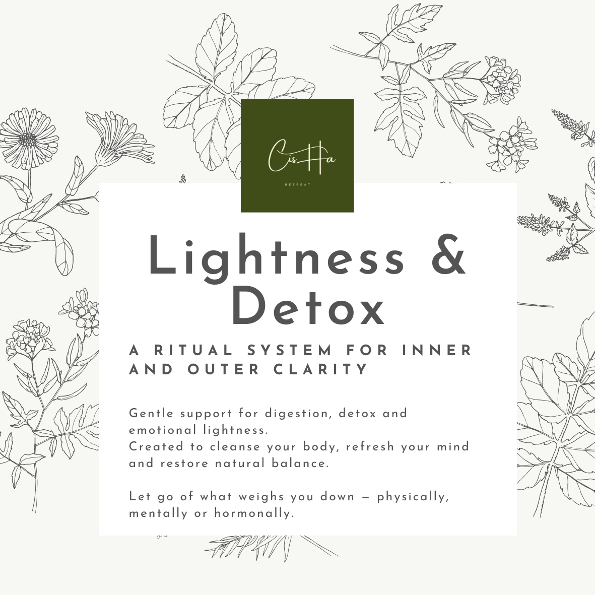 Lightness & Detox – A Ritual to Release What Weighs You Down